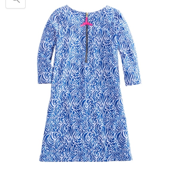 Vineyard Vines Zebra Print 3/4-Sleeve Knit Dress - Picture 4 of 7